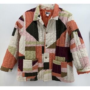 Target Gee's Bend Quilted Jacket SzXXL Colorful Black History Month Unisex
